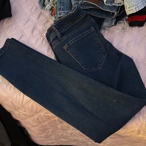 Dark Blue Denim Jeans